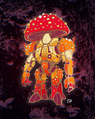Amanita Armor - Limited Edition Pin Presale