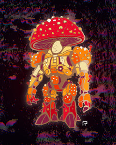 Amanita Armor - Limited Edition Pin Presale