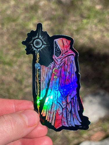 Celestial Shepherd Holographic Sticker