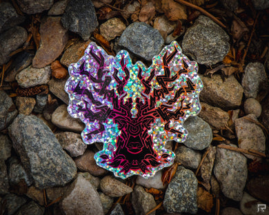 Lockhart Limited Edition Glitter Sticker