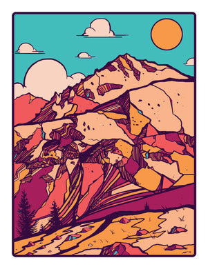 Pacific Peak Giclee Print