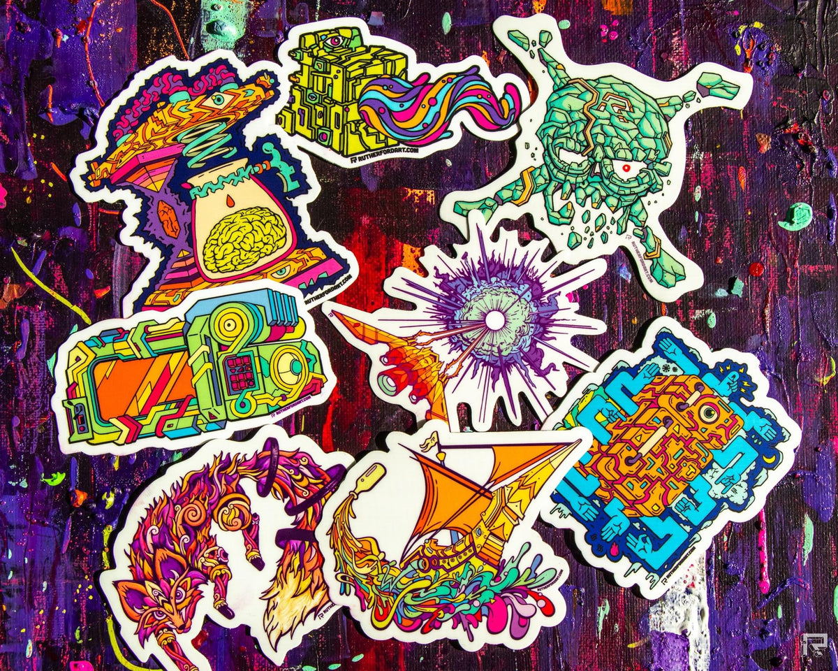 Stickers! – Rutherford Art