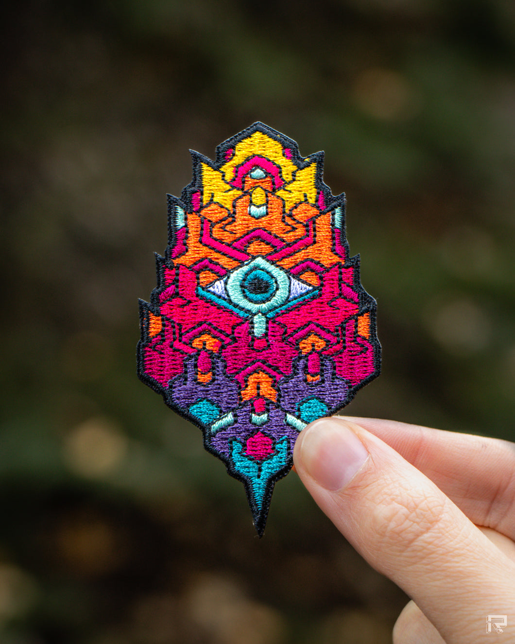 Mindcone Embroidered Patch *Blemished*