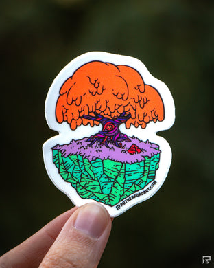 Tree of Solitude Sticker