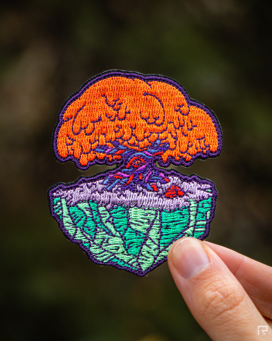 Tree of Solitude Embroidered Patch